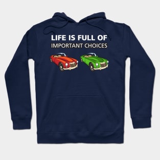 Important Choices: Cars Hoodie